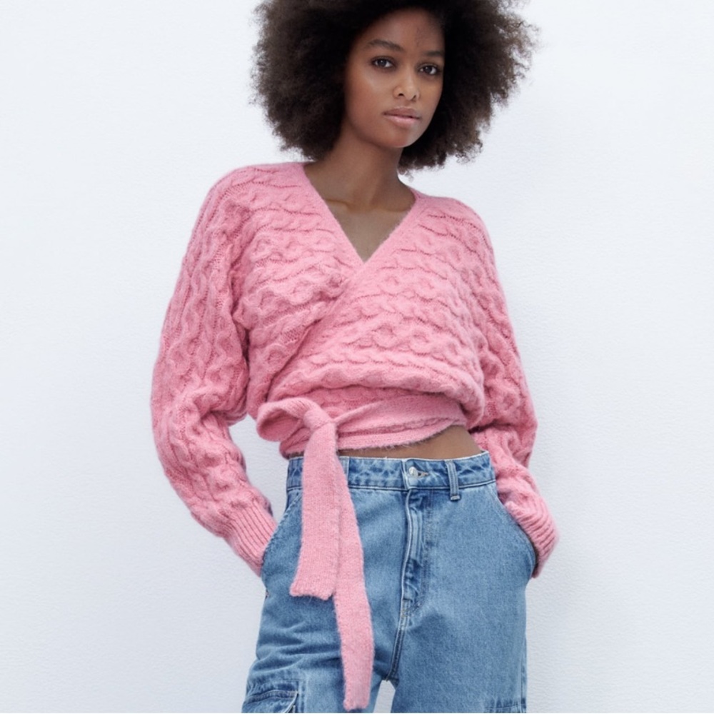 Zara Wrap Sweater